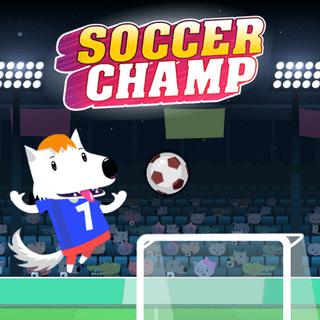 Soccer Champ 2018 teaser art with stadium and cartoon mascot